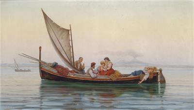Pietro Gabrini - Dipinti a olio e acquarelli del XIX secolo