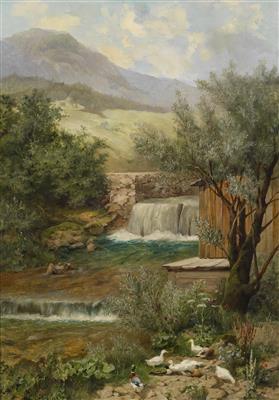 Franz Xaver Birkinger - 19th Century Paintings and Watercolours