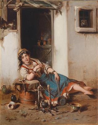 F. Szabo, circa 1890 - Obrazy 19. století
