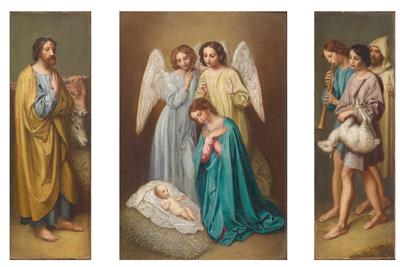 Nazarene circa 1820 - Dipinti a olio e acquarelli del XIX secolo