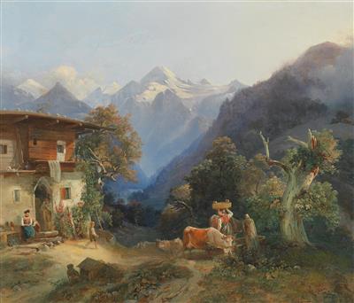 Franz Barbarini - 19th Century Paintings and Watercolours