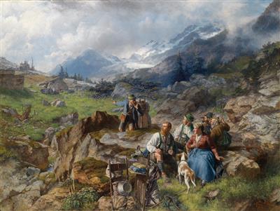 Adalbert Heine - Ölgemälde und Aquarelle des 19. Jahrhunderts
