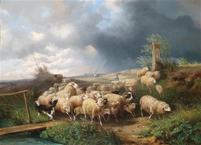 August Knip - Obrazy 19. století