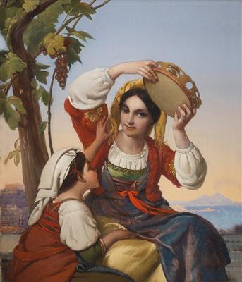 Italy, c.1850 - Dipinti a olio e acquarelli del XIX secolo