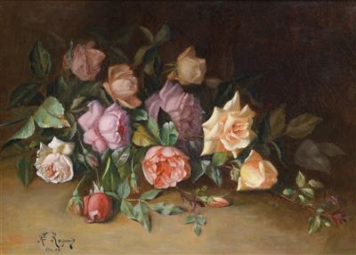 Künstler, Ende 19. Jahrhundert - Ölgemälde und Aquarelle des 19. Jahrhunderts