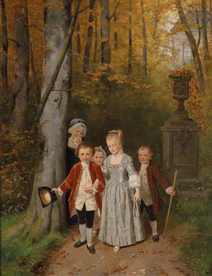 Hubert Salentin - Obrazy 19. století