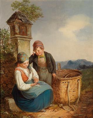 Franz Josef Gruber - Gemälde des 19. Jahrhunderts