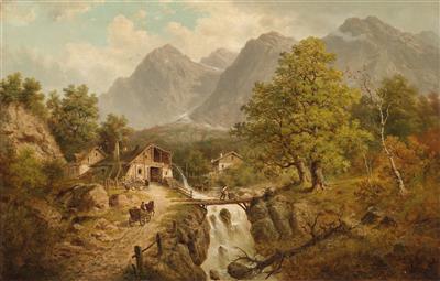 Georg Caree - Dipinti a olio e acquarelli del XIX secolo