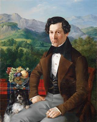 J. Böhm, around 1840 - Obrazy 19. století