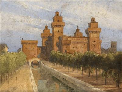 19th Century Artist - Dipinti a olio e acquarelli del XIX secolo