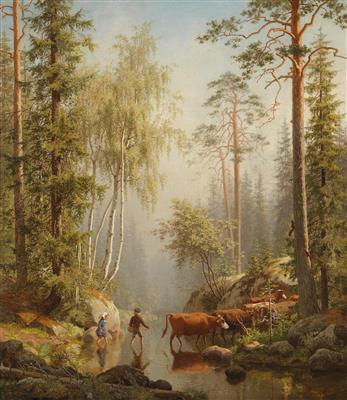Carl Bogh - Obrazy 19. století