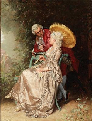 Charles Alexander Coessin de la Fosse - Obrazy 19. století