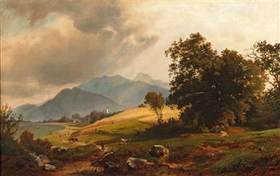 Johann Gottfried Pulian - 19th century paintings and Watercolours