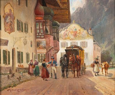 Ludwig Müller-Cornelius * - 19th century paintings and Watercolours