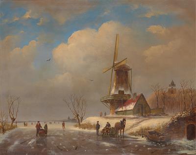 Alexis de Leeuw - Obrazy 19. století