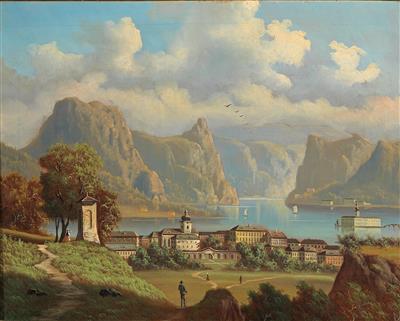 J. Wilhelm Jankowsky attributed - Dipinti a olio e acquarelli del XIX secolo