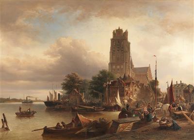 Elias Pieter van Bommel - Gemälde des 19. Jahrhunderts