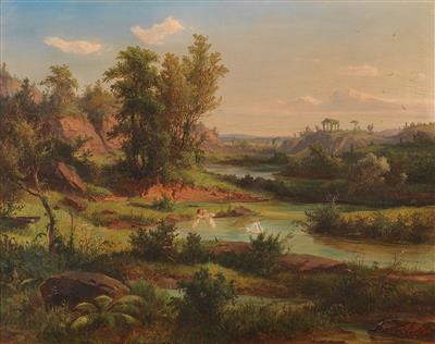 Eduard von Weeber - Dipinti a olio e acquarelli del XIX secolo
