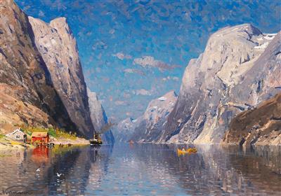 Adelsteen Eilert Normann - 19th Century Paintings and Watercolours