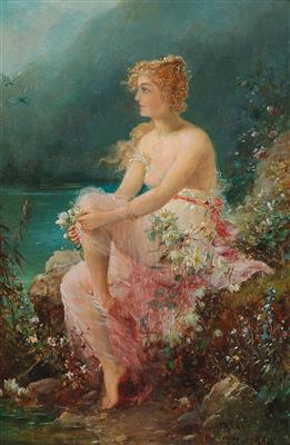 Hans Zatzka - Ölgemälde und Aquarelle des 19. Jahrhunderts