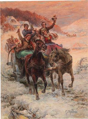 Pjotr Stojanow - 19th Century Paintings and Watercolours