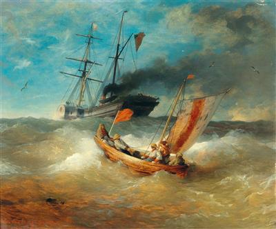 Andreas Achenbach - Obrazy 19. století