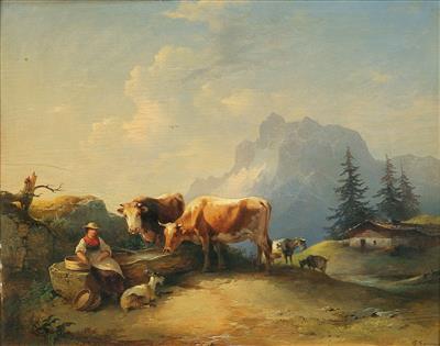 Friedrich Gauermann - Dipinti dell’Ottocento