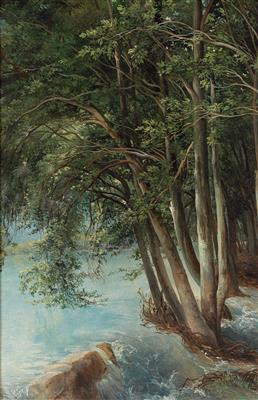 Friedrich Salathe - Dipinti a olio e acquarelli del XIX secolo