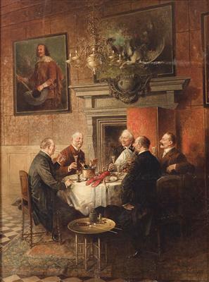 Hans August Lassen - Dipinti a olio e acquarelli del XIX secolo