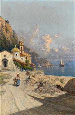 Giuseppe Carelli - Dipinti a olio e acquarelli del XIX secolo