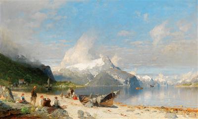 Georg Anton Rasmussen - 19th Century Paintings