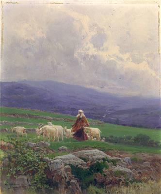 Mariano Barbasan Lagueruela - 19th Century Paintings and Watercolours