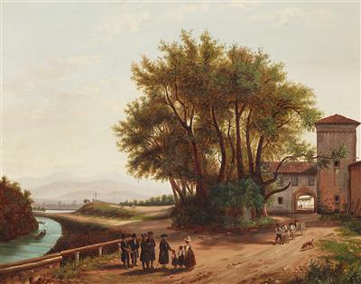 Massimo D’ Azeglio - Dipinti a olio e acquarelli del XIX secolo