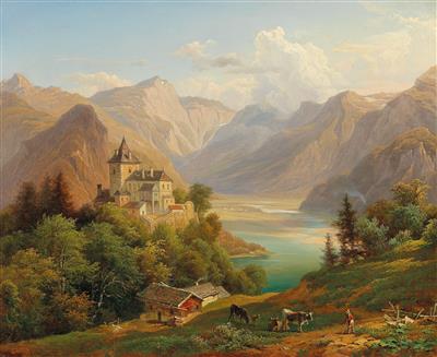 Franz Xaver Reinhold - 19th Century Paintings and Watercolours