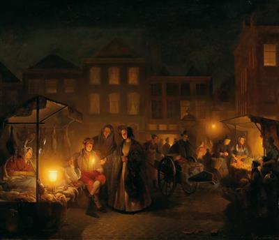 Petrus van Schendel - Obrazy 19. století