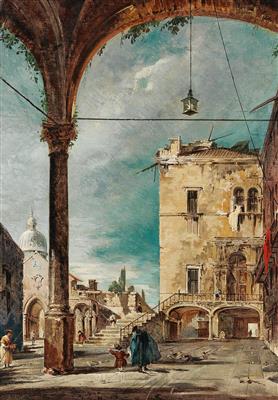 Manner of Francesco Guardi - 19th Century Paintings and Watercolours