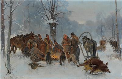 Czeslaw Wasilewski - Obrazy 19. století