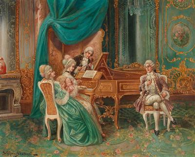 Stephan Sedlacek - Obrazy 19. století