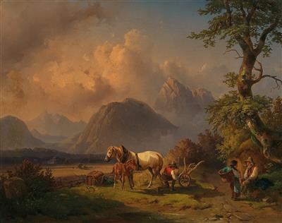 Edmund Mahlknecht - 19th Century Paintings