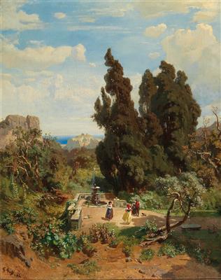 Gustav Paul Closs - Gemälde des 19. Jahrhunderts