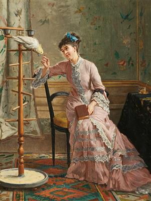 Gustave de Jonghe - Dipinti dell’Ottocento