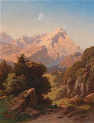 August Albert Zimmermann - Obrazy 19. století