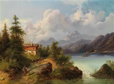 Franz Barbarini - 19th Century Paintings and Watercolours