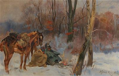 Wojciech (Adalbert) Kossak - 19th Century Paintings and Watercolours