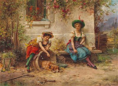 Hans Zatzka - 19th Century Paintings and Watercolours