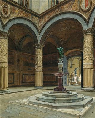 Joseph Theodor Hansen - 19th Century Paintings