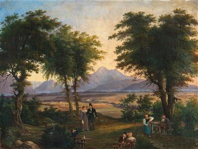 Anton Reiffenstuhl - Ölgemälde und Aquarelle des 19. Jahrhunderts