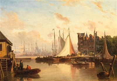 Elias Pieter van Bommel - Obrazy 19. století