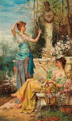 Hans Zatzka - Ölgemälde und Aquarelle des 19. Jahrhunderts