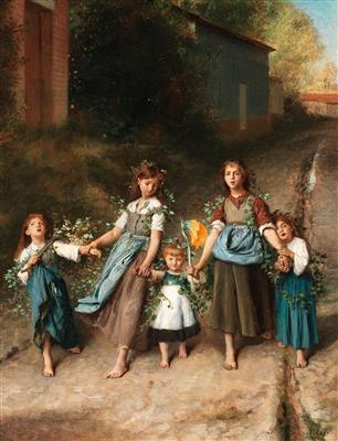 Émile Lévy - 19th Century Paintings